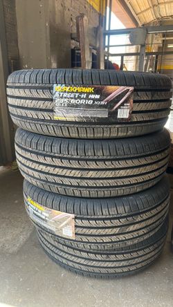 Brand new set 235/60R18