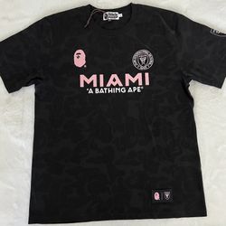 Inter Miami Bathing Ape Black Size L
