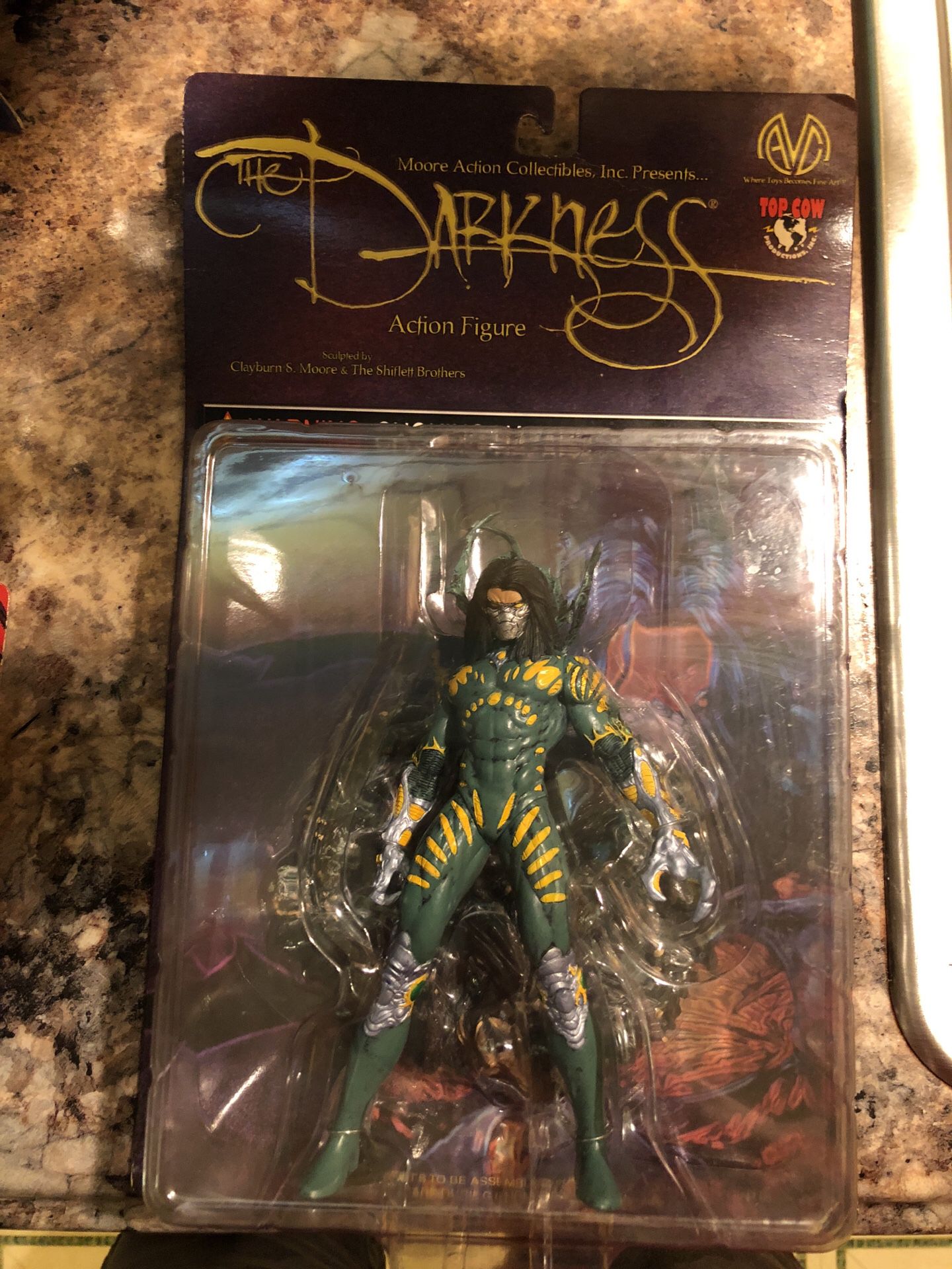 The Darkness action figure- Clayburn Moore