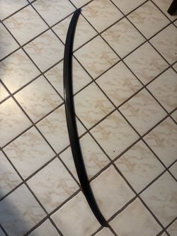 Genuine OEM Audi Carbon Fiber Rear Trunk Spoiler Wing