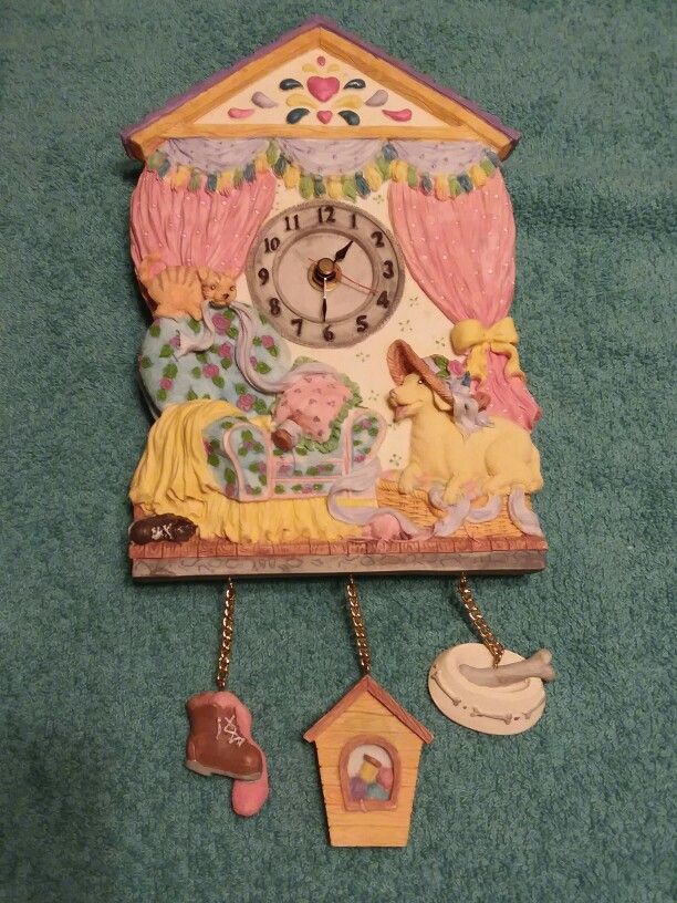 Child's Fairytale Musical Wall Clock