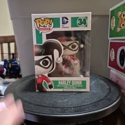 Funko Pop Harley Quinn Metallic #34