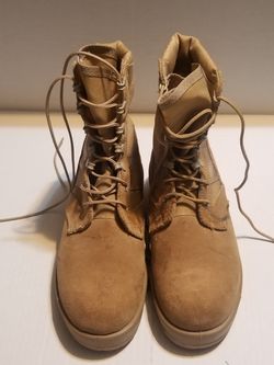 WOMEN'S ARMY MILITARY VIRAM COMBAT BOOTS SZ.3