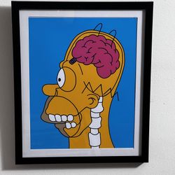 The Simpsons Homer Simpson Print