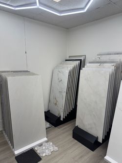 Large Format Porcelain Tile Samples Display Rack