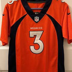 Denver Broncos #3 Nike NFL Players On Field Youth Jersey Size Medium with removable name on back