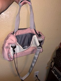Pink large Duffel Gym Bag with Strap