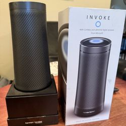 Harmon Kardon Invoke Speaker W Cortana 