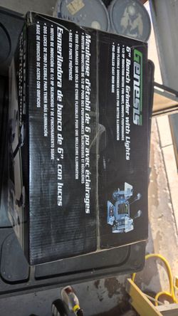 Genesis 6 inch Bench Grinder with Lights GBG600L - New in Box (3 Available)