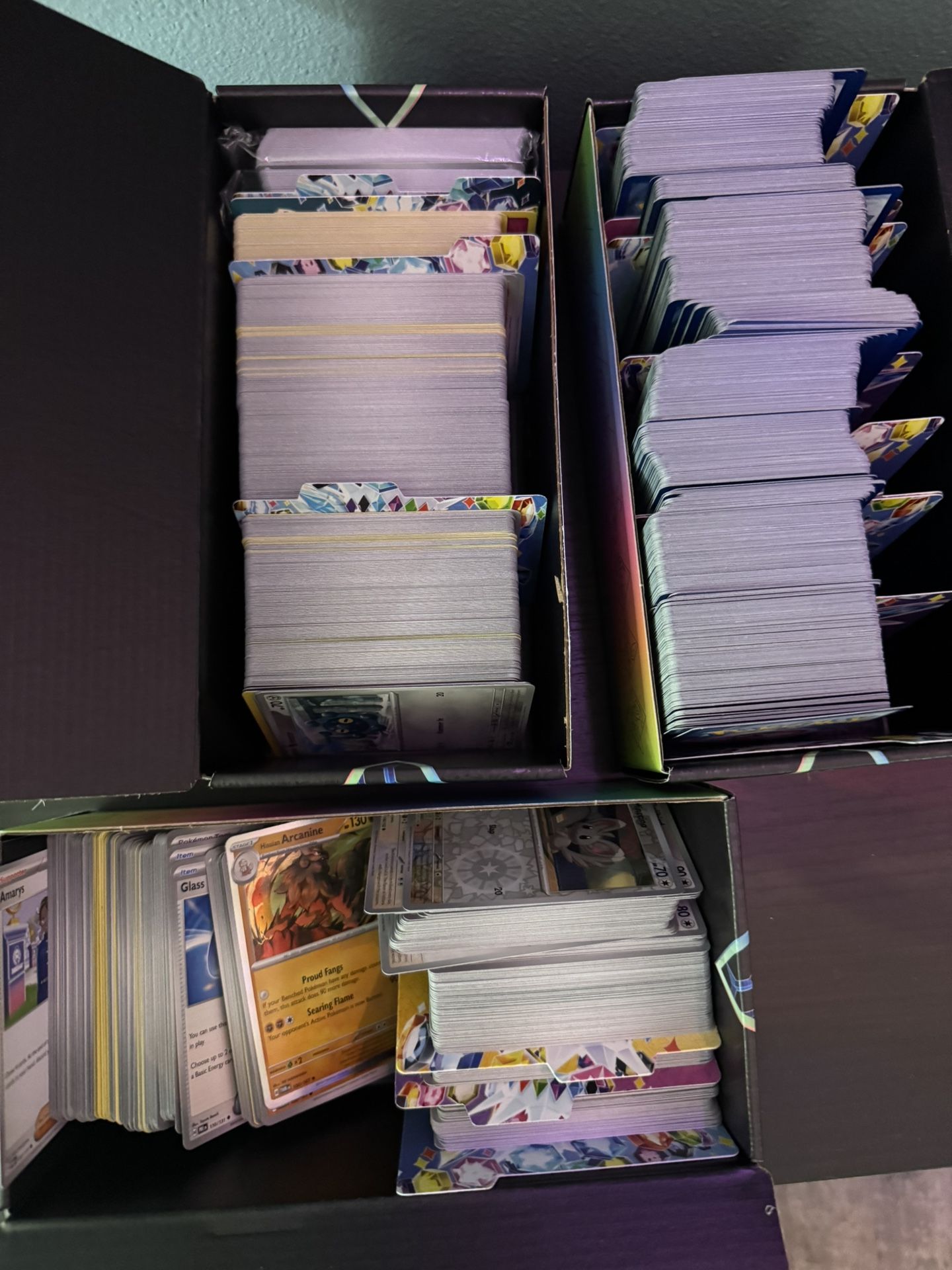 Tons of Pokemon Bulk With Charizard Binder