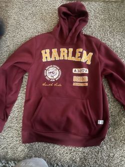 Harlem burgundy hoodie,XL