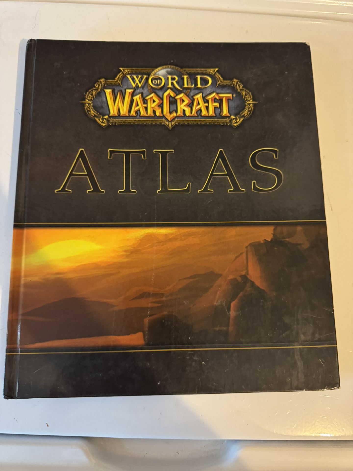 Vintage world of Warcraft Atlas book hardcover