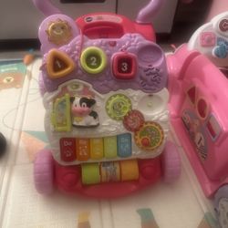 V Tech Walker Pink