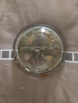 Guantanamo Cuba paper weight