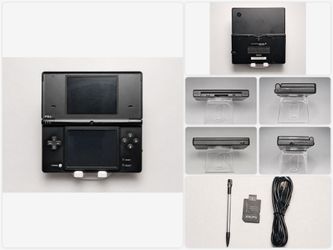 🔥 Nintendo DSi Black • Loaded 32GB Storage • New Battery • 7-Day Warranty