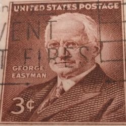 Stamp USA George Eastman 3 Cent Collectible,  FREE SHIPPING 