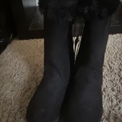 Black boots
