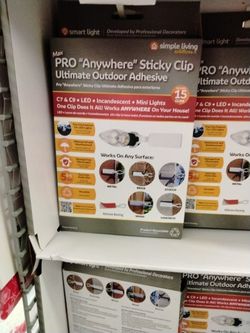 PRO Anywhere Sticky Clips