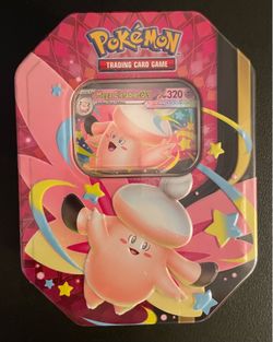 Mega Clefable Ex Moonlit Tin Pokemon