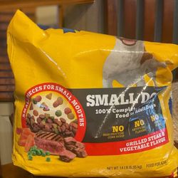 Pedigree Small Dog Complete Nutrition dry dog food.