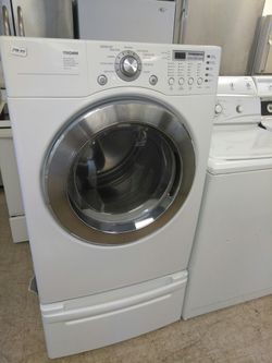 LG electric front load dryer