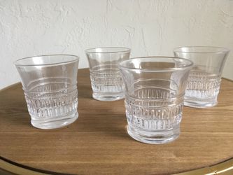 Hearth & Hand Clear Glass tumblers (4)
