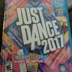 Wii U Just Dance 2017  Brand New