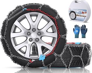 XM-80 Auto-Fixing Snow Chains – 1 Min Quick Fit – Set of 2