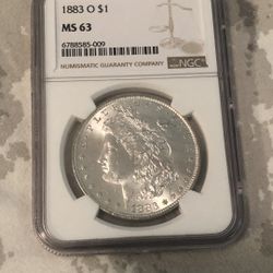 1883 Morgan Silver Dollar 