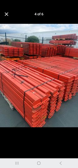 🔥🔥USED WAREHOUSE PALLET RACKING/PALLET RACK WORLD/ USED TEARDROP RACKS🔥💯