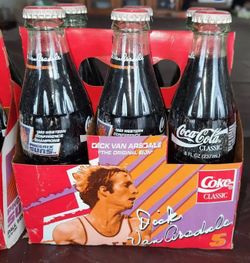 Dick VanArsdale 6 pk Coke Bottles