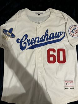 Nipsey Hussle Crenshaw Dodgers Jersey
