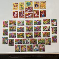 1(contact info removed) POKEMON Last Evolution Stickers Red/gold/silver Holo Limited Foil