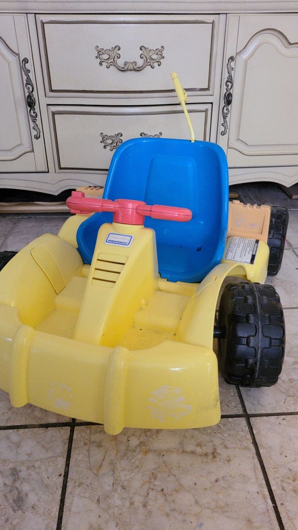 power wheels get set go kart