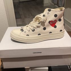 Converse Comme Des Garçons - Size 7 men’s / 9 women’s