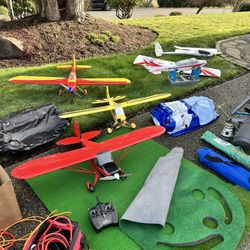 RC Airplane Fleet - Controllers & MORE