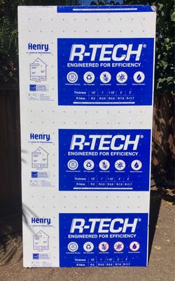 Henry R-TECH 1.5” Rigid Foam Board Insulation