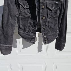Fubu Black Denim Small Jacket
