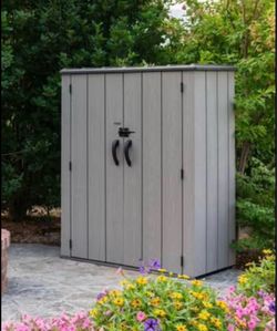 Lifetime Vertical Storage Shed - 56" x 30" x 68" (NEW IN THE BOX)