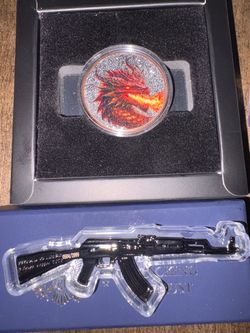Copper Ak and dragon