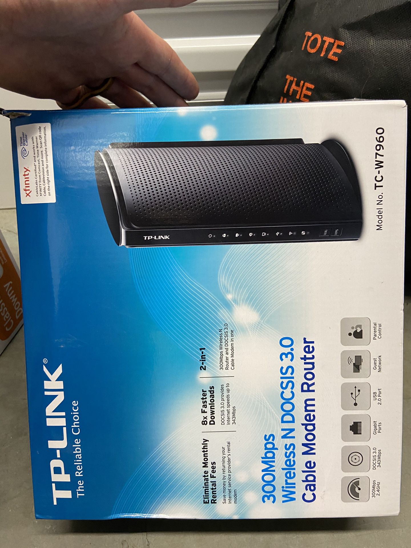 Cable modem and router works for Comcast