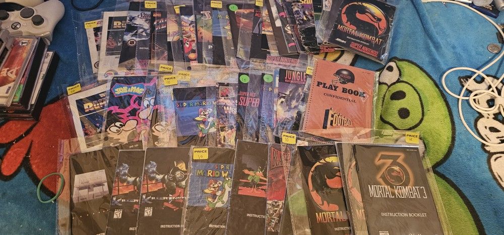Super Nintendo Manuals