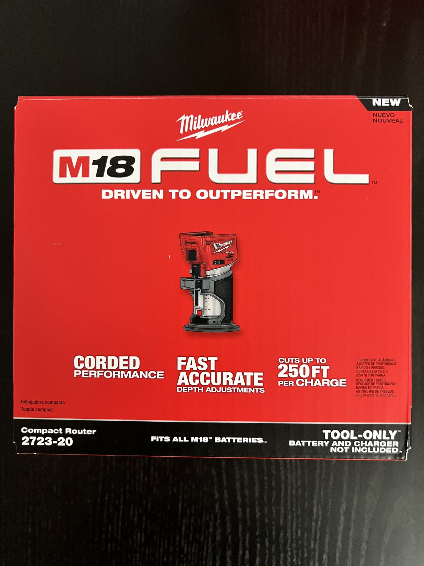 Milwaukee M18 Fuel Brushless Compact Router