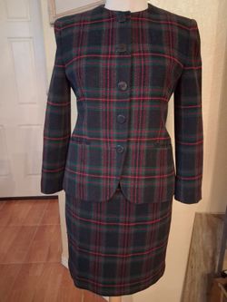 Vintage Jones New York Tailored Tweed Suit size 4