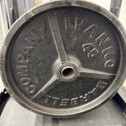 Ivanko 45 Pound Plates