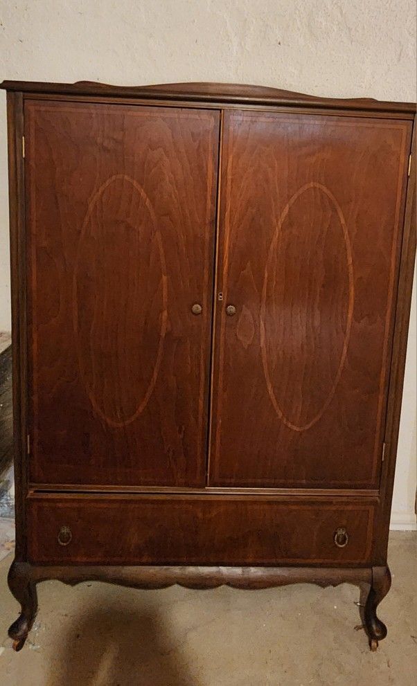 Antique Walnut Armoire