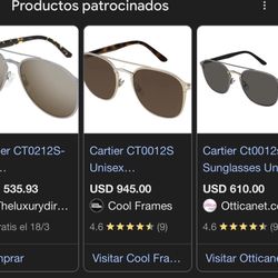 Cartier Sunglasses For Sale 200