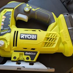 Ryobi Jigsaw + Charger + 4AH BATTERY