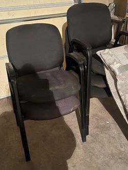 Black chairs