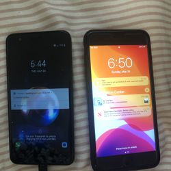 iphone 6s plus and LG phone very good condition 